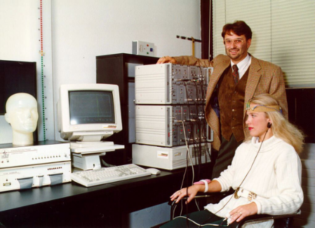 G.H.Eggetsberger 1983, erste Messungen des psychogenen Hirnfeldes G.H.Eggetsberger 1983, erste Messungen des psychogenen Hirnfeldes
